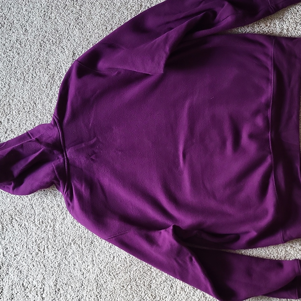 Purple Hooded Sweatshirt - Picture 3 of 3